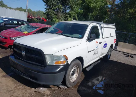 2012 Ram 1500 St z USA, uszkodzony, nr VIN 3C6JD6DP4CG220512